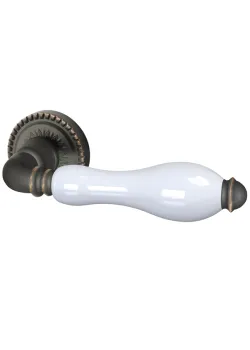 Ручки на розетах Armadillo Silvia CL 1ABL-18/WP-109