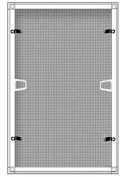 Москітна сітка SITKA 1000-700 мм зовнішня