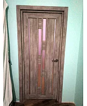 Межкомнатные Двери VND-05 BLK эш вайт Korfad ПВХ плёнка