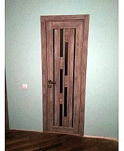 Межкомнатные Двери VND-05 BLK эш вайт Korfad ПВХ плёнка