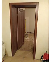 Межкомнатные Двери Твинс орех "Реликт" МДФ, Дерево + МДФ