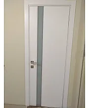 Двери Глазго 1 бел.дуб DVERIPRO