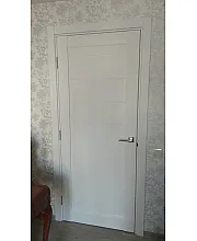 Межкомнатные Двери ML-04c белый матовый Папа Карло ПВХ плёнка