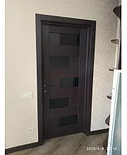 Межкомнатные Двери Verona BLK "Rodos" ПВХ плёнка