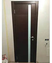 Двери Глазго 1 бел.дуб DVERIPRO