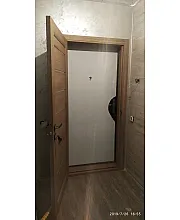 Двери Neapol BLK серое дерево Leador