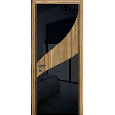 Межкомнатные Двери Soft 15 WakeWood Шпон-8