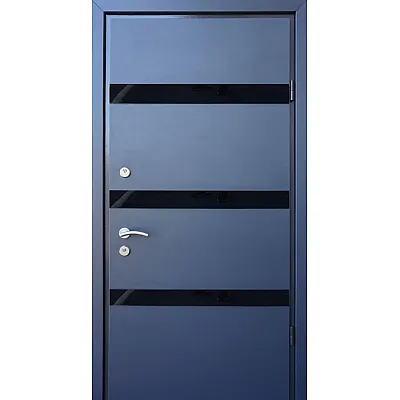 Вхідні Двері Proof SDW Slim SDV Антрацит Straj-0