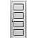 Межкомнатные Двери Style 4 BLK Rodos ПВХ плёнка-6-thumb