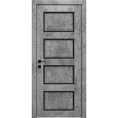 Межкомнатные Двери Style 4 BLK Rodos ПВХ плёнка-2