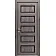 Межкомнатные Двери Style 5 BLK Rodos ПВХ плёнка-6-thumb