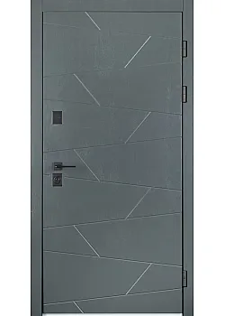 Двери Свея ArWood RAL 7016/ПВХ белое дерево Sarmak