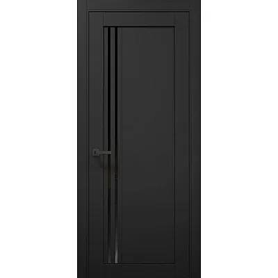 Межкомнатные Двери T-09 BLK "Папа Карло" ПВХ плёнка-0