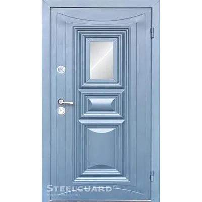 Входные Двери Termoskin Light Glass 2 цвета Steelguard-0