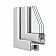 Металлопластиковое окно Veka Softline 82 одностворчатое поворотно-откидное 1100 x 900 мм-6-thumb