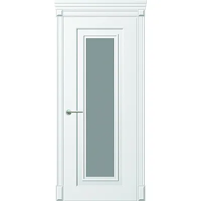 Межкомнатные Двери Венеция ПО белая DVERIPRO Краска-0