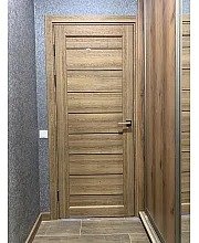 Міжкімнатні Двері PND-01 BLK дуб браш Korfad ПВХ плівка