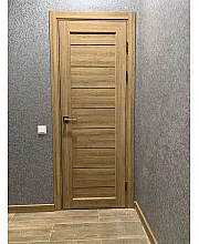 Міжкімнатні Двері PND-01 BLK дуб браш Korfad ПВХ плівка