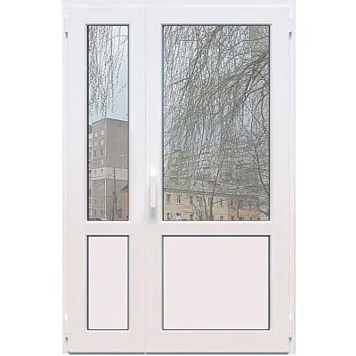 Металопластикові вхідні двері Steko IDEAL2000 1300 x 2200 мм-0