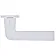 Ручки на розетах Gavroche ACTINIUM Ac - A33 White-3-thumb