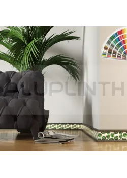 Плінтус алюмініевий накладний LED 100х12х2700 мм ALU-LED10012 RAL Kluchuk