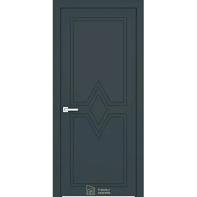 Міжкімнатні Двері Modern EM 4 Family Doors Краска-0