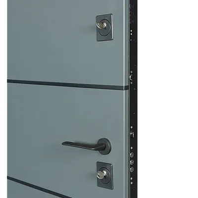 Вхідні Двері COTTAGE 703/237 Metallic Grey/Вулична Vinorit Булат-5