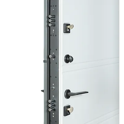 Вхідні Двері COTTAGE 703/237 Metallic Grey/Вулична Vinorit Булат-6