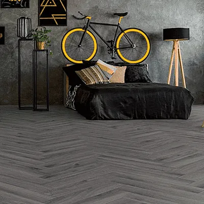 Ламинат Kronotex Замок ( елочка) - Prestige Oak Grey MH1003-1