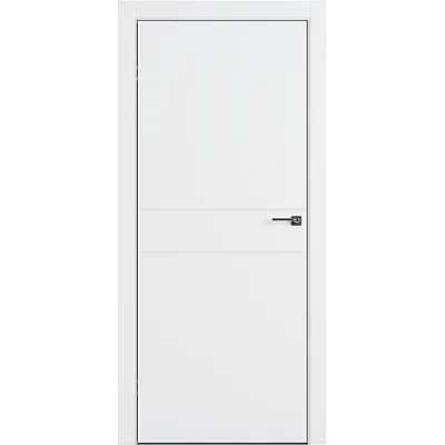 Межкомнатные Двери Lines F4 "Omega" Краска-0