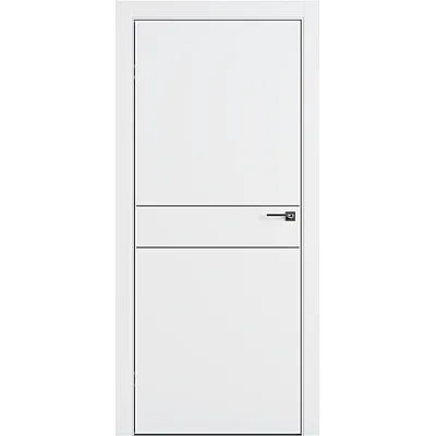 Межкомнатные Двери Lines L4 "Omega" Краска-0