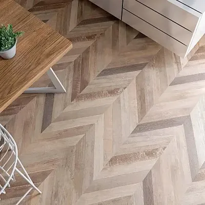 Ламинат FAUS Masterpieces Cream Chevron S176201-1