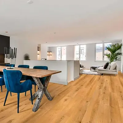 Виниловый пол SPC Korner Solid Floor Дуб Титан 2509-2