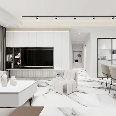 Виниловый пол SPC Korner SPeCtra Floor Bianco Marble 2501-1