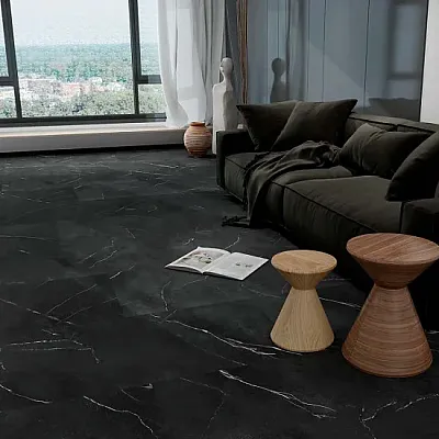 Виниловый пол SPC Korner SPeCtra Floor Nero Marble 2502-1
