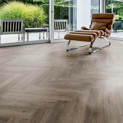 Виниловый пол ter Hurne Herringbone 2.5 Дуб Канберра 2044-3