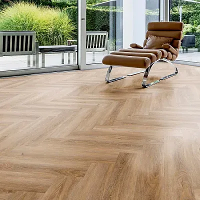 Виниловый пол ter Hurne Herringbone 2.5 Дуб Малага 2035-3