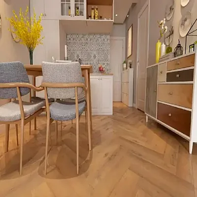 Виниловый пол Apro Authentic Herringbone Gold Oak-1