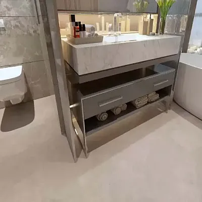 Виниловый пол Apro Stone Concrete Sand-1