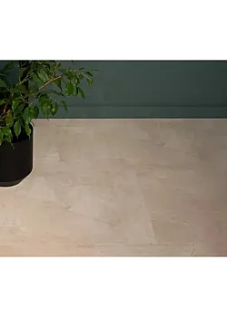 Виниловый пол Vinilam Ceramo Бетон Белый 71615