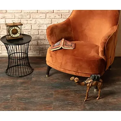 Виниловый пол Vinilam Ceramo Керамическая Сталь 71617-1