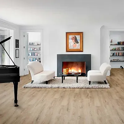 Виниловый пол Kronostep Classic Plank R111 Дуб Санрайз-1