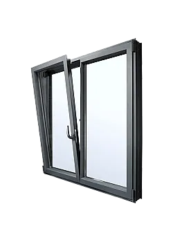 Алюмінієве вікно Reynaers CS 77 з теплоізоляцією поворотно-відкидне 1800*2200 мм