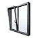 Алюмінієве вікно Reynaers CS 77 з теплоізоляцією поворотно-відкидне 1800*2200 мм-2-thumb