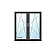 Алюмінієве вікно Reynaers CS 77 з теплоізоляцією поворотно-відкидне 1700*2200 мм-2-thumb