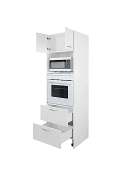 Пенал с духовым шкафом и микроволновкой