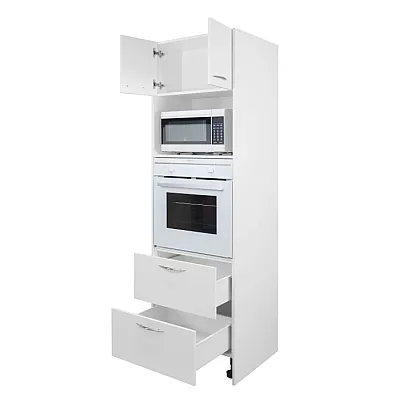 Пенал з духовою шафою та мікрохвильовкою-0