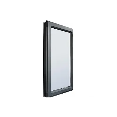 Алюмінієве вікно KMD 70 одностулкове поворотно-відкидне 800 x 1200 мм-1