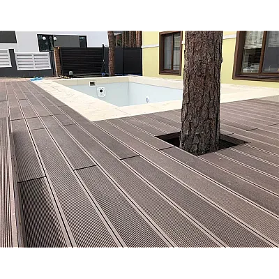 Террасная доска Tardex LITE (пустотелая) Stone-1