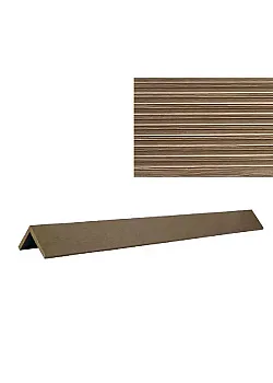 Торцевий профіль ARS AR4060 Темно-коричневий